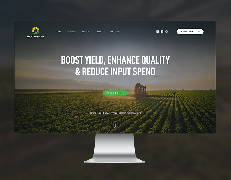 Augmenta Website Design